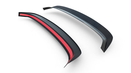 Maxton spoiler cap til Volkswagen Golf R / R-Line / GTI / GTD Mk7 / Mk7 Facelift – blank sort – billede 4 af 5