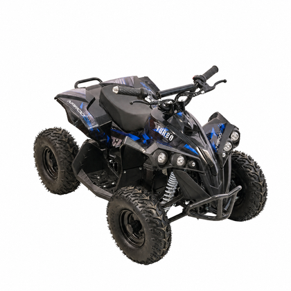 Mini EL ATV Turbo Brushless 1060W - Blå