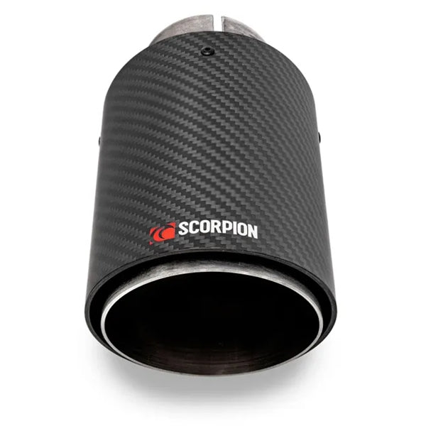 Scorpion Non-Resonated CAT/GPF-Back System Without Valves - Audi S3 - Daytona Ceramic