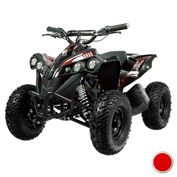 Mini EL ATV Turbo Brushless 1060W - Rød