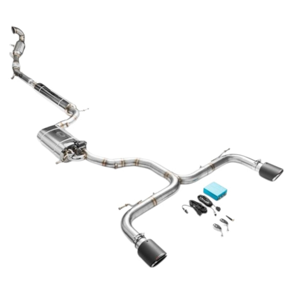 RM Motors Complete Exhaust System For Seat Leon Cupra 3 Hatchback With Sport Catalyst, Euro 3, 100 cpsi, 89 mm, Tip - 7