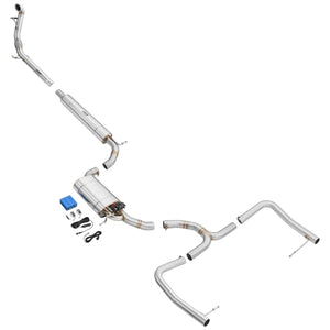 RM Motors Complete Exhaust System For Skoda Octavia III RS 2.0 TSI