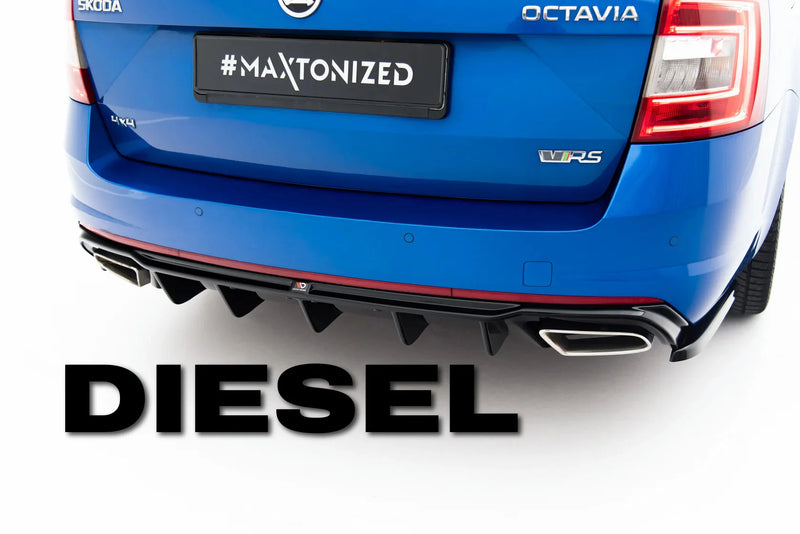 Maxton rear valance til Skoda Octavia RS Mk3 / Mk3 Facelift Hatchback / Estate – billede 11 af 11