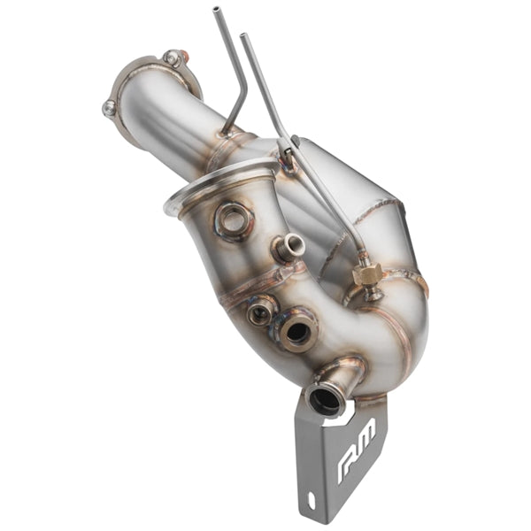 RM Motors Downpipe Audi A6 S6 / Avant / Sportback / Avant Quattro 3.0 TDI – No Catalytic Converter With Silencer & No Heat Shield