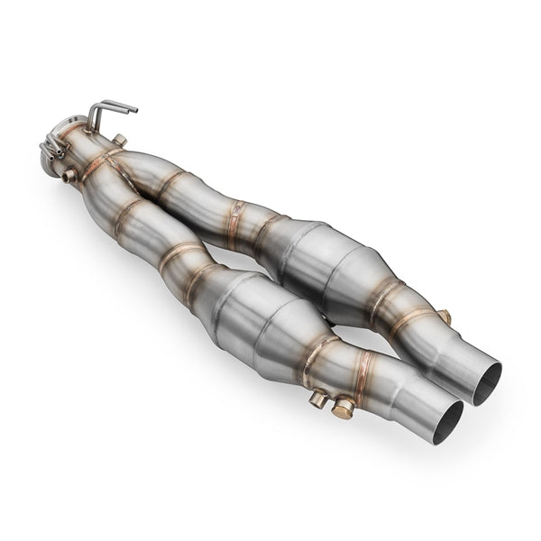 RM Motors Downpipe AUDI RS3 8Y 2.5 TFSI med varmeskjold og lyddæmper – produktbillede 7