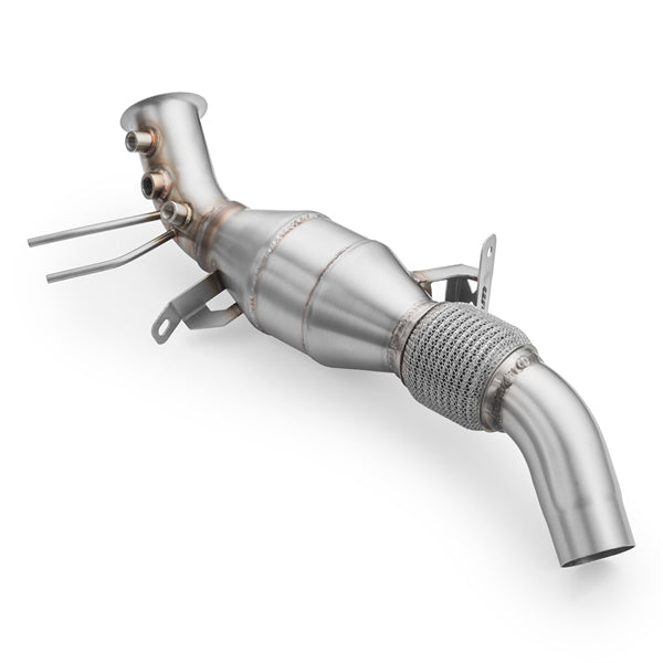 RM Motors Downpipe BMW F32, F33, F36 420d, 420dx, 425d B47, N47N, N47S1 +Lyddæmper