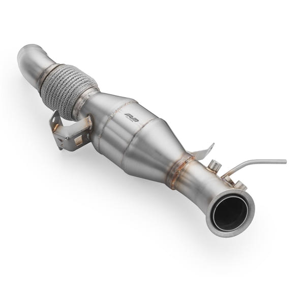 RM Motors Downpipe BMW F30, F31, F34 316d, 318d/dx, 320d/dx, 325d N47N, N47S1 Med Lyddæmper