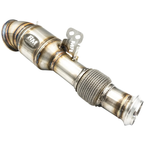 RM Motors Downpipe BMW Z4 G29 M40i B58 +CATALYST HJS 200 cpsi OBD