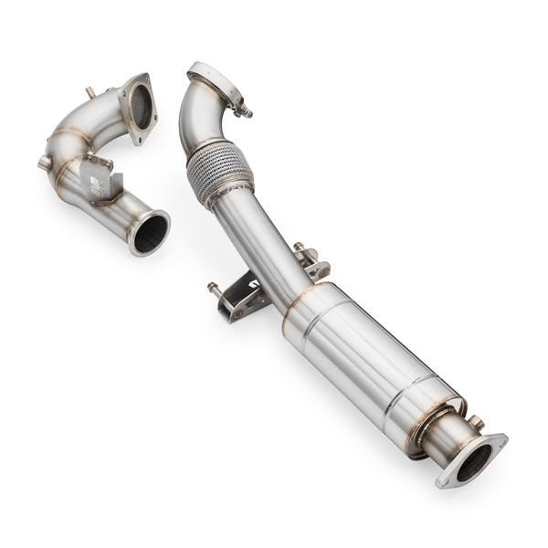 RM Motors Downpipe Med Lige Rør Og Lyddæmper Hyundai I30N