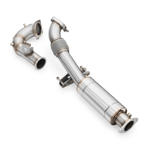 RM Motors Downpipe Med Lige Rør Og Lyddæmper Hyundai I30N