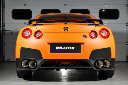 Milltek cat-back udstødning til Nissan GT-R R35, race – billede 2