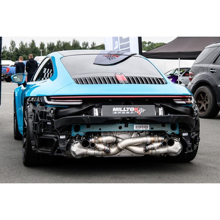 Milltek Cat-back Porsche 911 992 3.0T Carrera S (2wd & 4wd Models) OPF/GPF Equipped Only