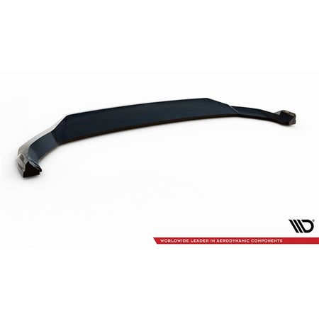 Maxton Front Splitter V.1 Audi SQ5 / Q5 S-Line SUV / Sportback Mk2 Facelift - Gloss Black
