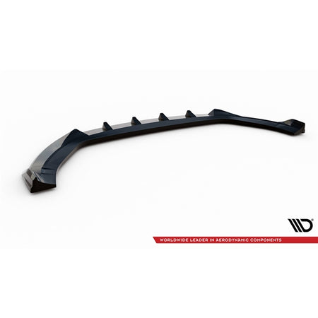 Maxton Front Splitter V.1 Hyundai Kona N Mk1 - Gloss Black