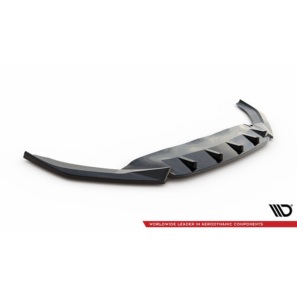 Maxton Front Splitter V.1 Volkswagen Passat R-Line B8 Facelift - Gloss Black