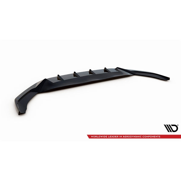 Maxton Front Splitter V.1 Volkswagen Passat R-Line B8 Facelift - Gloss Black