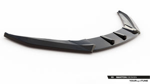 Maxton frontsplitter til Volkswagen Scirocco Mk3 – blank sort – billede 6 af 7