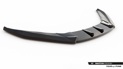 Maxton frontsplitter til Volkswagen Scirocco Mk3 – blank sort – billede 6 af 7