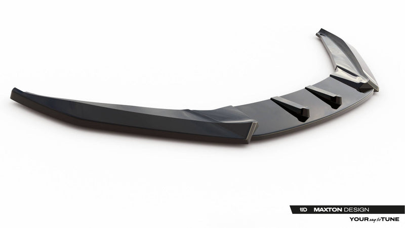 Maxton frontsplitter til Volkswagen Scirocco Mk3 – blank sort – billede 6 af 7