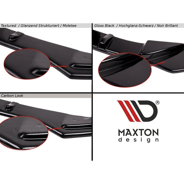 Maxton Rear Valance Seat Leon 2 Cupra/ Fr Facelift  - Gloss Black