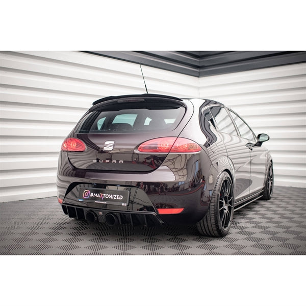 Maxton Rear Valance Seat Leon 2 Cupra/ Fr Facelift  - Gloss Black