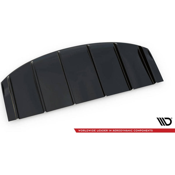 Maxton Rear Valance Tesla Model S Facelift - Gloss Black