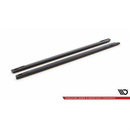 Maxton Side Skirts Diffusers V.1 Hyundai Kona N Mk1 - Gloss Black