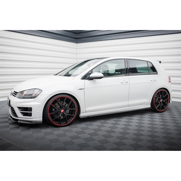 Maxton Side Skirts Diffusers V.4 Volkswagen Golf R Mk7