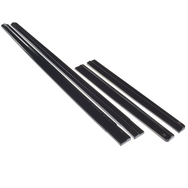 Maxton Side Skirts Diffusers Volkswagen T6 - Gloss Black