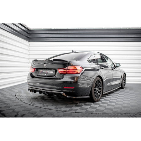 Maxton Spoiler Cap 3D BMW 4 Gran Coupe Standard / M-Pack F36 - Gloss Black