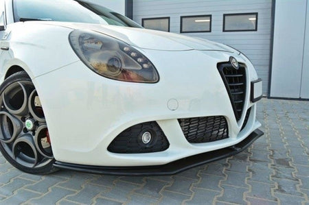 Maxton Front Splitter V.1 Alfa Romeo Giulietta Facelift - Gloss Black