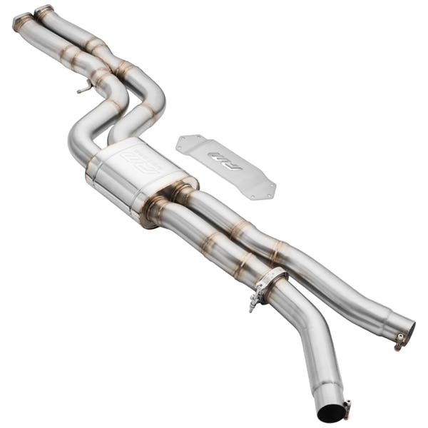 RM Motors Exhaust System for BMW M2 CS, M2 Competition (F87) S55 GPF/OPF Set With ( Downpipe & Silencer )