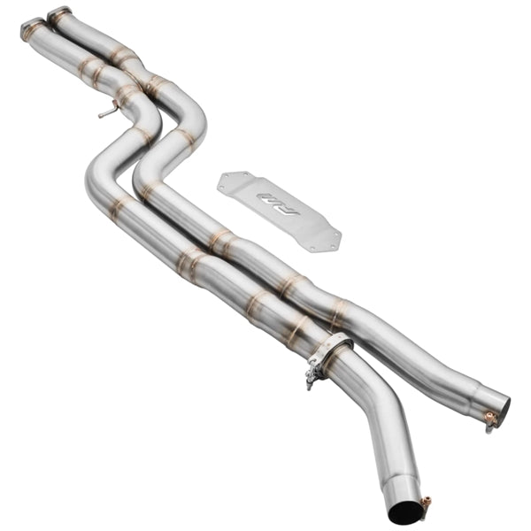 RM Motors Exhaust System for BMW M2 CS, M2 Competition (F87) S55 GPF/OPF Set With ( Downpipe & No Silencer )
