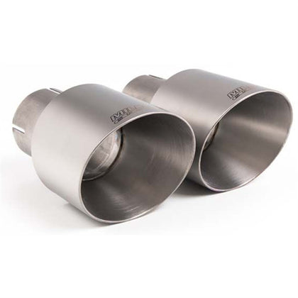 Milltek cat-back udstødning til BMW 3-serie F80 M3 & M3 Competition Sedan, tips i børstet titanium – billede 3