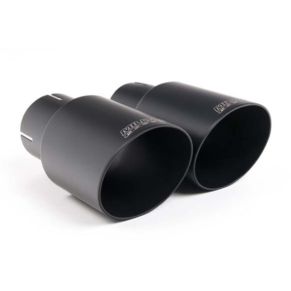 Milltek Sport Cerakote Black Tip Assembly Twin 90mm GT90