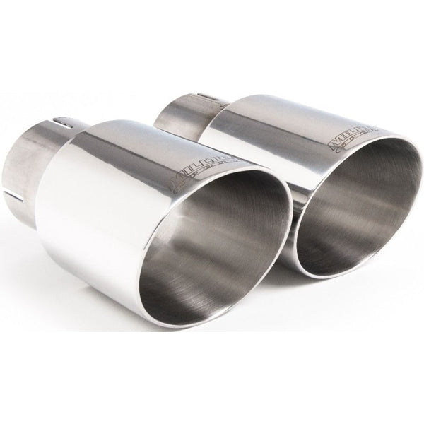 Milltek cat-back udstødning til BMW 4-serie F32 428i Coupé, resoneret, polerede tips – billede 2