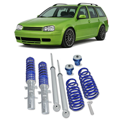 JOM Blueline Gevindundervogn VW Golf 4 / Bora – billede 5