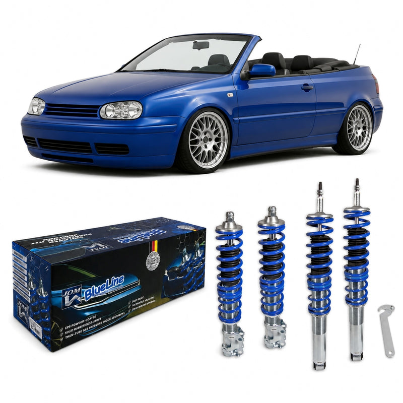 JOM Blueline Gevindundervogn VW Golf 3+4 Cabriolet – billede 1