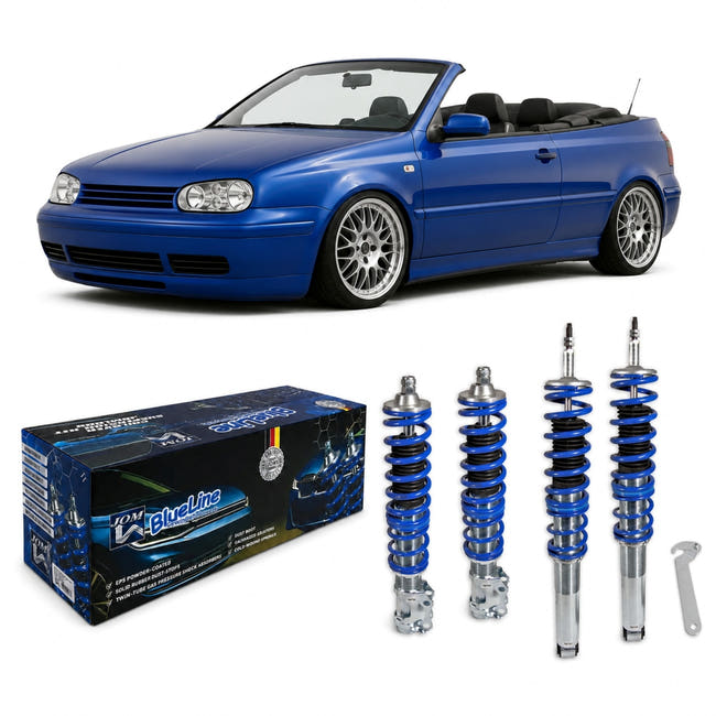 JOM Blueline Gevindundervogn VW Golf 3+4 Cabriolet – billede 1