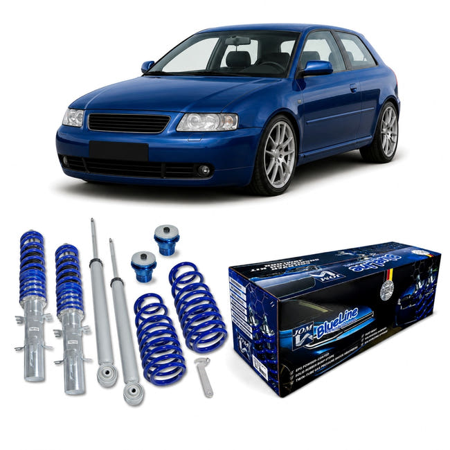 JOM Blueline Gevindundervogn Audi A3 8L – billede 1