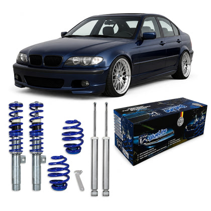 JOM Blueline Gevindundervogn BMW 3-Serie E46 – billede 1