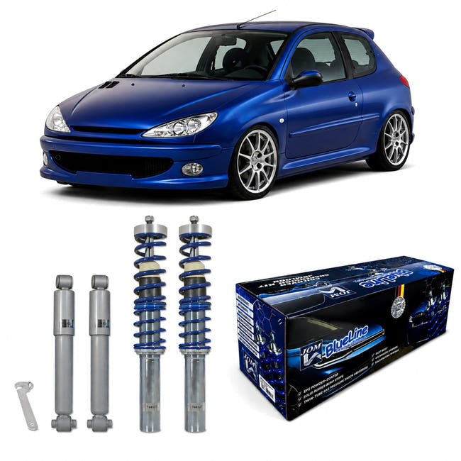 JOM Blueline Gevindundervogn Peugeot 206 CC – billede 1