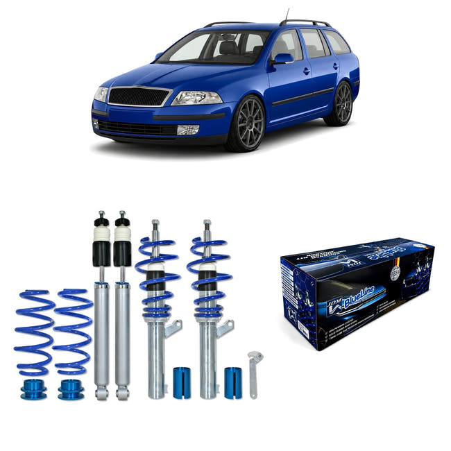 JOM Blueline Gevindundervogn Skoda Octavia 1Z – billede 2
