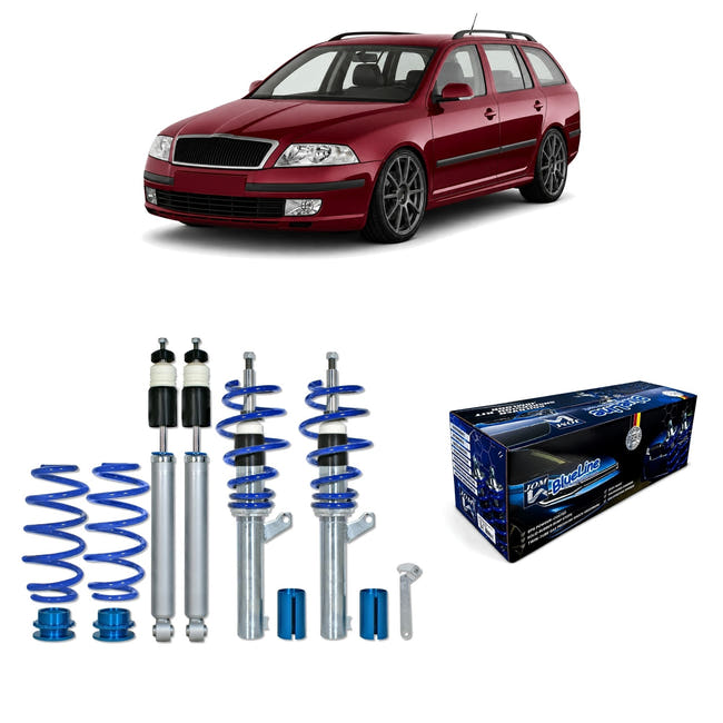 JOM Blueline Gevindundervogn Skoda Octavia RS/VRS 1Z – billede 1