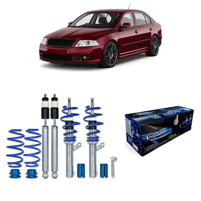 JOM Blueline Gevindundervogn Skoda Octavia RS/VRS 1Z – billede 2