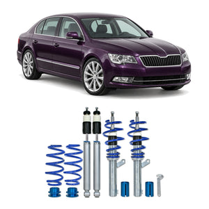 JOM Blueline Gevindundervogn Skoda Superb 3T – billede 2
