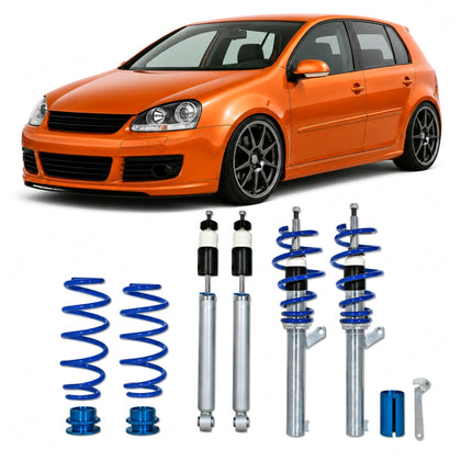 JOM Blueline Gevindundervogn VW Golf 5 – billede 2