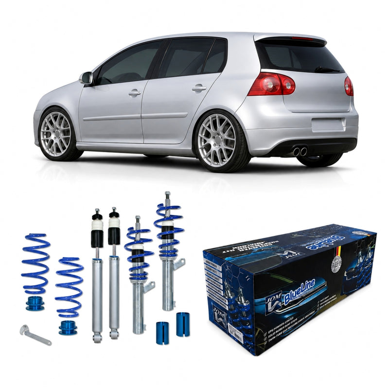 JOM Blueline Gevindundervogn VW Golf 5 – billede 4