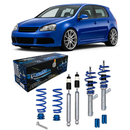 JOM Blueline Gevindundervogn VW Golf 5 – billede 1