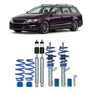 JOM Blueline Gevindundervogn VW Passat B6 3C – billede 3